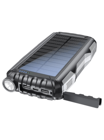Powerbank - 20.000 mah - Solceller