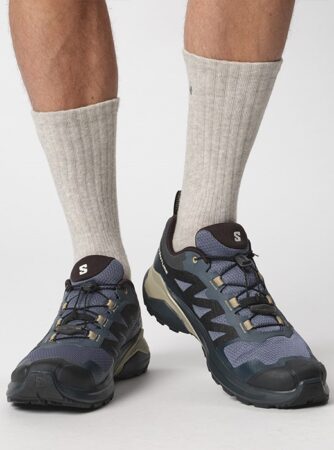 Salomon X-Adventure GTX Herre / Mænd, grisaille/Sort-41 1/3 / UK 7,5 - Vandresko