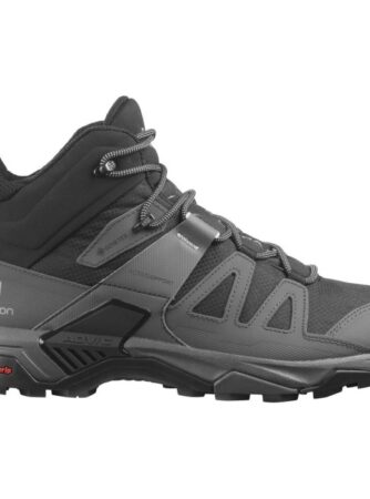 Salomon X Ultra 4 Mid Wide GTX Herre / Mænd, Sort-44 / UK 9,5 - Vandrestøvler