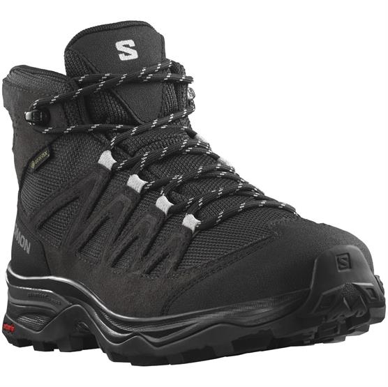 Salomon X Ward Leather Mid GTX Womens, Ebony / Phantom Salomon X Ward Leather Mid GTX Womens, Ebony / Phantom