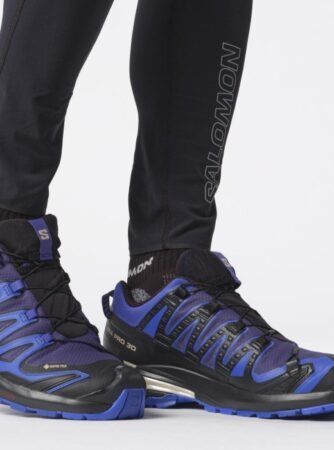 Salomon XA Pro 3D v9 GTX Herre / Mænd, Blå print/stw/lb-41 1/3 / UK 7,5 - Vandresko