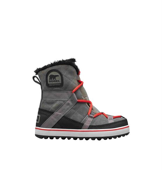 Sorel Glacy Explorer Shortie WP Womens, Quarry Sorel Glacy Explorer Shortie WP Womens, Quarry