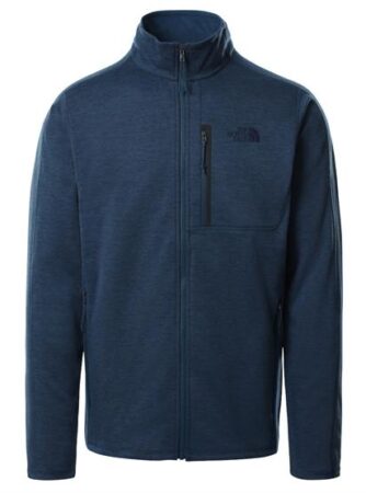 The North Face Mens Canyonlands Full Zip, Monterey Blue Heather