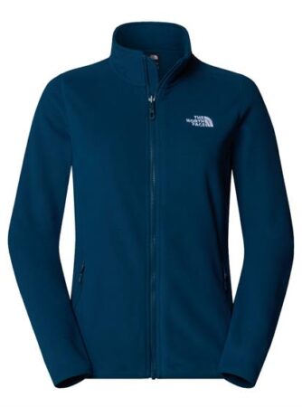 The North Face Womens 100 Glacier FZ, Midnight Petrol