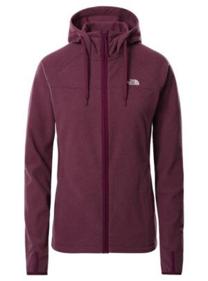 The North Face Womens Homesafe Full Zip Fleece Hoodie, Purple