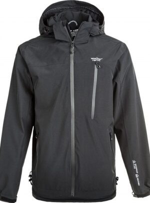 Weather Report Delton M AWG Jacket Herre / Mænd 15000mm-Sort-2XL - Regntøj, poncho