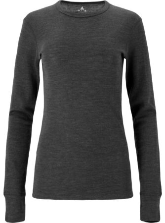 Whistler Melroy Merino uld Skiundertrøje Dame, grey