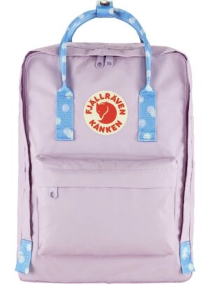 Fjällräven Kånken sOrangedard-pastel lavender / confetti pattern - Skoletasker / -rygsække