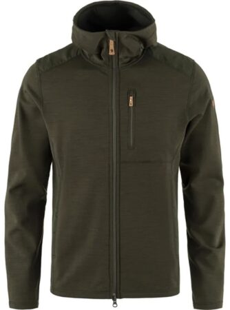 Fjällräven Keb Fleece Hoodie Herre / Mænd-deep Grøn-2XL - Fleecejakker