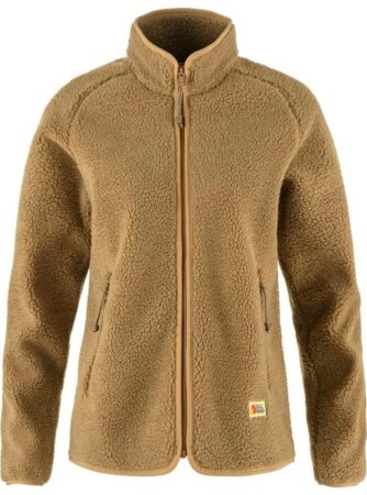 Fjällräven Vardag Pile Fleece Kvinder / Damer-Grønwheat Brun-M - Fleecejakker og softshell