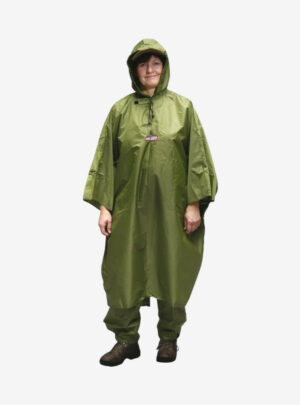 Helsport - Regnponcho (Grøn) - M