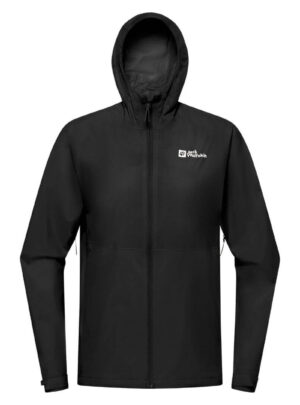 Jakke til dame - Jack Wolfskin Prelight 2,5 lags - Sort
