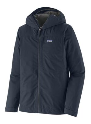 Patagonia Mens Boulder Fork Rain Jacket, Smolder Blue