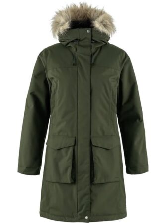 Fjällräven Nuuk Lite Parka Kvinder / Damer-deep Grøn-M - Vinterjakker
