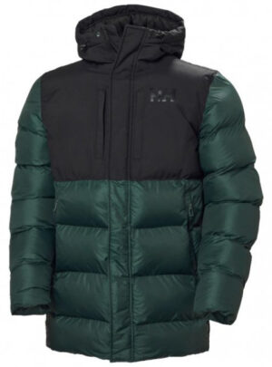 Helly Hansen Active Puffy Long, parka, herre, mørkegrøn