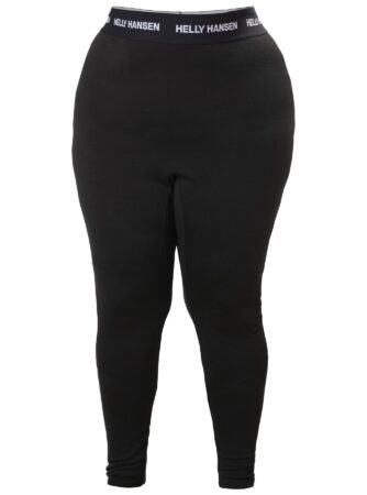 Helly Hansen Lifa Merino Midweight Pant Plus, dame, sort