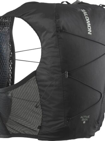 Salomon Active Skin 8 Set, løberygsæk, sort