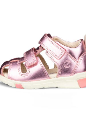 Ecco Mini Stride Fisherman Børnesandal, Old rose