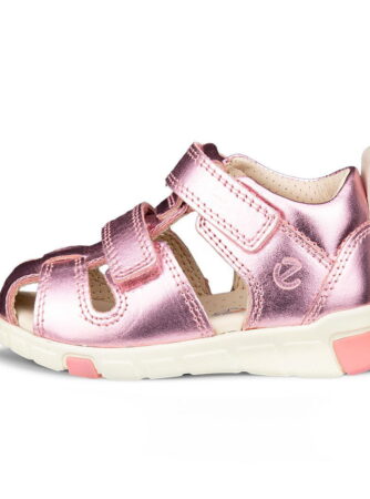 Ecco Mini Stride Fisherman Børnesandal, Old rose