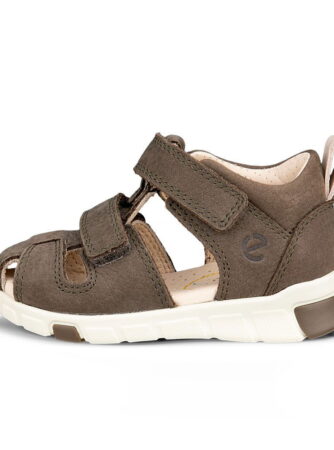 Ecco Mini Stride Fisherman Børnesandal, Tarmac grøn