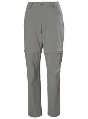 Helly Hansen Womens Elv Light Zip Off Pant, Concrete