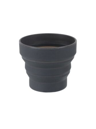Lifeventure Silicone Ellipse Flexi-krus, sort
