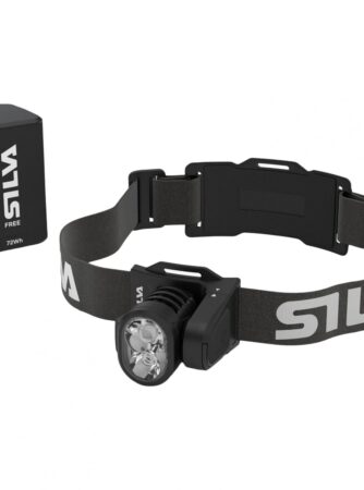 Silva Free 3000 L, pandelampe, sort