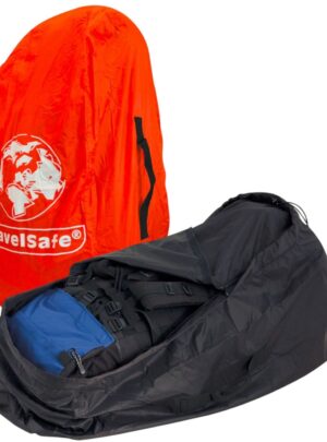 TravelSafe Rain/flight Cover L, sort