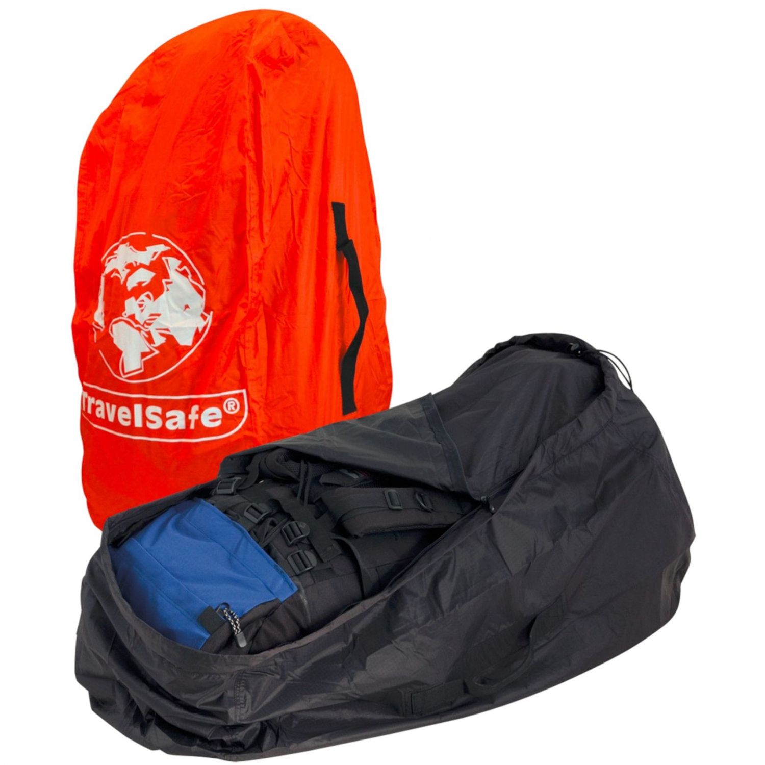 TravelSafe Rain/flight Cover L, sort TravelSafe Rain/flight Cover L, sort