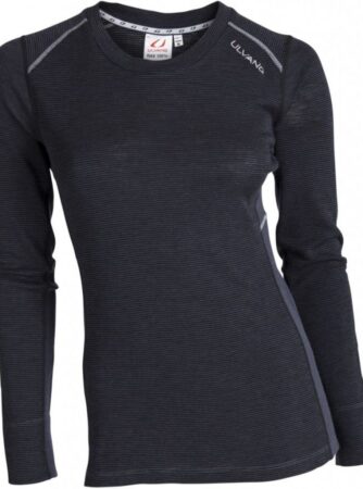 Ulvang Rav 100% round neck, dame, sort