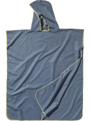 Cocoon Towel Poncho Ultralight,220x90cm, Microfiber pochohåndklæde, anchor grey