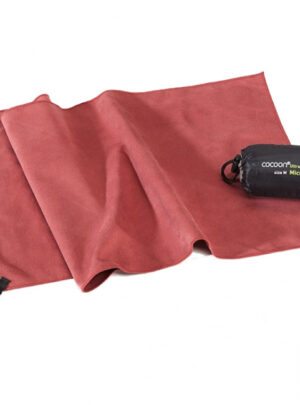 Cocoon Towel Ultralight,150x80cm, Microfiber Håndklæde, marsala red
