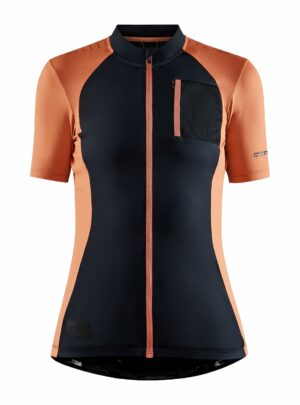 Craft - Adv Offroad SS Jersey Kvinder - Black-Terracot S