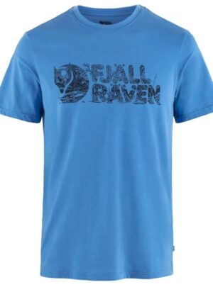 Fjällräven Lush Logo T-Shirt-UN Blå-M - T-Shirt, Polo-shirt