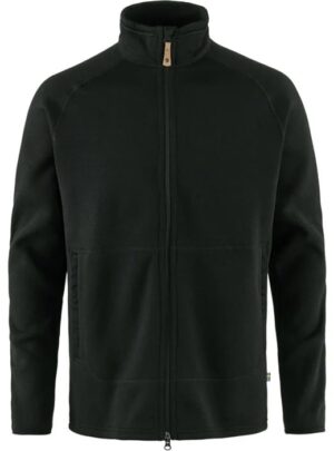 Fjällräven Övik Fleece Sweater Herre / Mænd, Sort-L - Fleecejakker