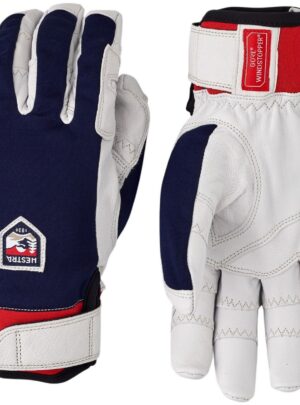 Hestra Ergo Grip Active, skihandsker, navy/hvid