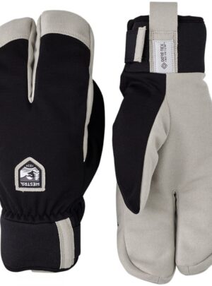 Hestra W.S. Wool Terry Split, handsker, sort