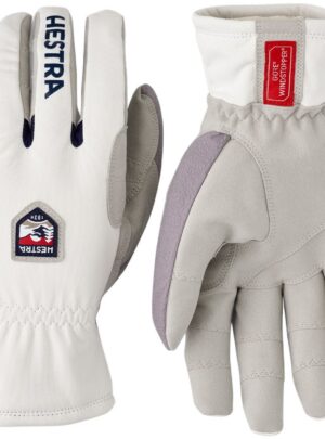 Hestra Windstopper Ergo Grip Touring, handsker, hvid