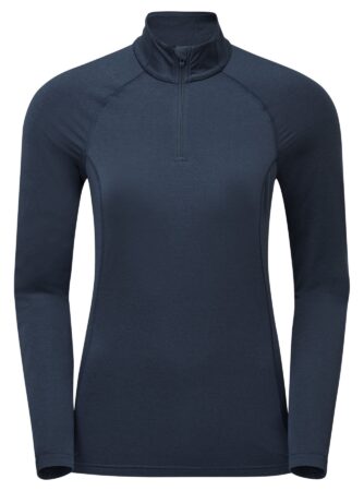Montane F Dart Xt Zip Neck, dame, blå