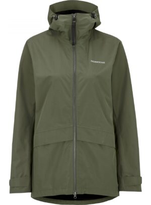 Didriksons Nordic, regnjakke, dame, mørkegrøn
