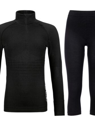 Ortovox 230 Competition 1/2 zip / 3/4 pant, sæt, dame, sort