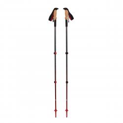 Black Diamond Pursuit Shock Trekking Poles - Steel Grey-Octane - Str. M/L - Vandrestave