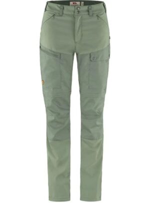 Fjällräven Abisko Midsummer Zip-Off Trousers Kvinder / Damer-jade green / patina green-46 - Bukser
