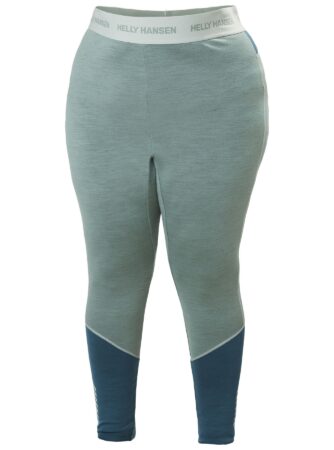 Helly Hansen Lifa Merino Midweight Pant Plus, dame, cactus