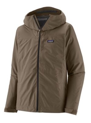 Patagonia Mens Boulder Fork Rain Jacket, Marlow Brown