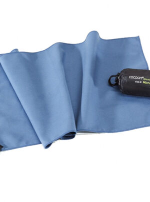 Cocoon Towel Ultralight,60x30cm, Microfiber Håndklæde, fjord blue