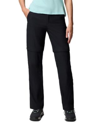 Columbia Womens Leslie Falls Convertible Pant, Black