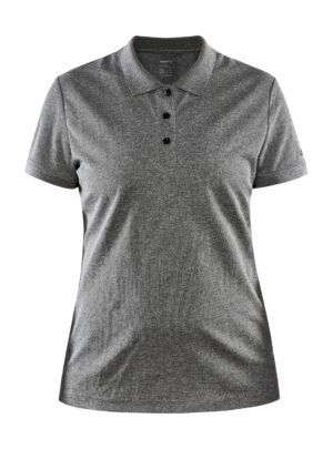 Craft - Core Unify Polo Shirt Kvinder - Dk Grey Melange XXL