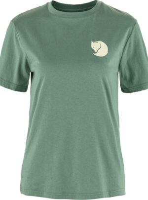 Fjällräven Walk With Nature T-Shirt Kvinder / Damer-patina green-XS - T-Shirts