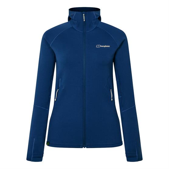Berghaus Womens Kinetic Powerstretch Hoody, Dark Blue Berghaus Womens Kinetic Powerstretch Hoody, Dark Blue